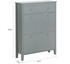 SoBuy FSR89-HG Schuhkipper Grau 80x108x25cm