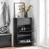 SoBuy Schuhkipper Schwarz 61x101x26cm FSR165-SCH