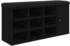 vidaXL Schuhbank Schwarz 102x32x50 cm Holzwerkstoff (835090)