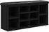 vidaXL Schuhbank Schwarz 102x32x50 cm Holzwerkstoff (835111)