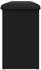 vidaXL Schuhbank Schwarz 102x32x50 cm Holzwerkstoff (835111)