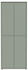Forte Schuhschrank ALICE SPRINGS Salbei green grün ca. 75x192x35