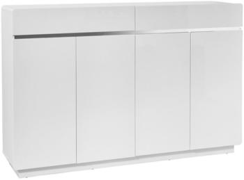 XORA Schuhschrank 160.3x104.5x34.5cm weiß