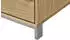 Voss Möbel Garderobenbank Vedo (86x47x40cm) eiche