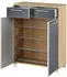 Voss Möbel Santina 303 (84x37x108cm) natur/anthrazit