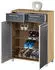 Voss Möbel Santina 303 (84x37x108cm) natur/anthrazit