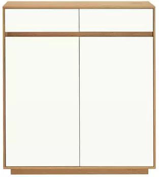 Voss Möbel Schuhschrank (483-49) Lack/Weiß