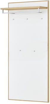 Voss Möbel Garderobenpaneel V100 Eiche weiß (494-49)
