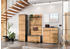 Germania Garderobenpaneel GW-Lissbon Multiplex-Navarra 148x96x30 cm anthrazit (436480)