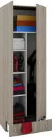 Holz Besenschrank Staubsauger Putzschrank Vandol S