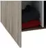 VCM Holz Besenschrank Staubsauger Putzschrank Haushaltsschrank Schublade Vandol Sonoma-Eiche (Sägerau) (912201)