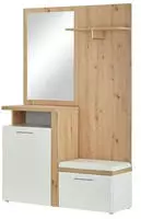 FORTE Kompaktgarderobe "Tuluza" Breite ca. 128,8 cm