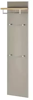 Möbel Kraft Garderobenpaneel beige Glas , Holzwerkstoff 42x170x27