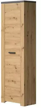 M&ouml;bel Kraft Gaderobenschrank holzfarben 62x199x35