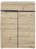Innostyle Schuhschrank Artisan EicheNachbildung - Graphitfarben - 80 cm
