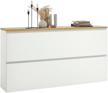 Dieter Knoll Hängeschuhschrank 160x83x31 cm Weiß (766-22)