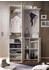 Bega Kompaktgarderobe SLICE in weiß/MDF weiß Hochglanz Stylishe Garderobe mit Spiegel