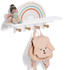 Zeller Kinder-Wandgarderobe - Rainbow - Weiß