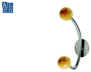 Alco Wall-mounted coat rack 2 knobs