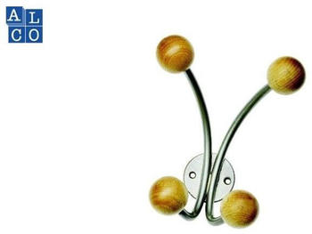 Alco Wall-mounted coat rack 4 knobs