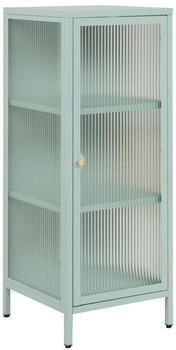 Mid.you Kommode Mintgr&uuml;n Metall 2 F&auml;cher 40x101.5x40 cm