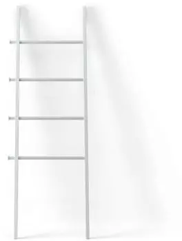 Umbra Garderobenständer Weiß Metall Pappel 51x152x4 cm