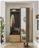 XORA Garderobe Volano Schwarz Eiche Artisan 114x197x40 cm