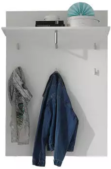 XORA Garderobenpaneel Weiß 80x118x30 cm