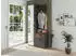 Mid.you Garderobe Jakob Anthrazit Alteiche 1 Schubladen 97x195x30 cm