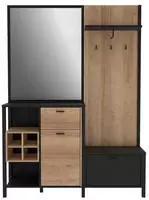 FORTE Kompaktgarderobe "High Rock" Breite 144,5 cm