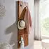 Mid.you Wandgarderobe Sheesham Sheesham massiv 40x140x7 cm