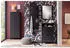Mid.you Garderobenpaneel Schwarz 50x120.6x19.9 cm