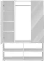FMD Kompaktgarderobe "Auma" Breite 105 cm