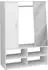 Mid.you Garderobe Weiß 3 Fächer 105x151.3x39.7 cm Pefc