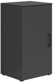 CarryHome Kommode Graphit 2 Fächer 45x83x40 cm (2427022212)