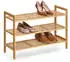 Zeller Present Schuhregal Natur Holz Bambus 70x50x26 cm