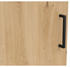 CarryHome Kommode Eiche Artisan 2 Fächer 45x83x40 cm (2427022112)