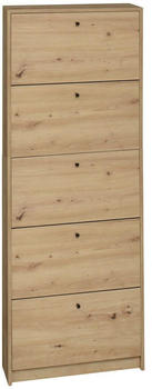 XORA Schuhkipper Flap Eiche 60x168x16 cm