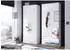 Mid.you Schuhschrank Weiß 11 Fächer 80x190x35 cm