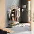 Umbra Garderobenschrank Natur Weiß Esche Eukalyptus4 Fächer 106x167x39 cm