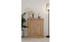 Livetastic Kommode Eiche Artisan Metall 2 Fächer 80x90x35 cm