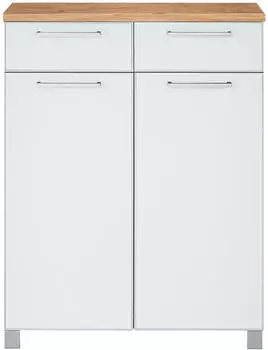 Voss Möbel Santina 313 (84x37x108cm) natur/weiß