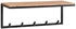 Mid.you Wandgarderobe Akazie Metall Akazie massiv 70x27x30 cm