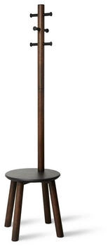 Umbra Kleiderständer Pillar Dunkelbraun Walnuss 165 cm