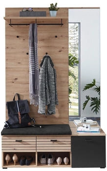 Voleo Garderobe Eiche Artisan 126x202x38 cm (2737040910)