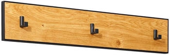 Linea Natura Hakenleiste Anthrazit Wildeiche furniert 85x12x3 cm (182004605)