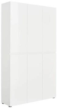home24 Schuhschrank Wei&szlig; 20 F&auml;cher 120x200x34 cm
