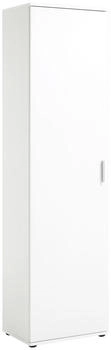 Mid.you Schuhschrank Wei&szlig; 6 F&auml;cher 50x185x35 cm