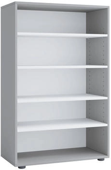 Mid.you Schuhregal Grau 5 Fächer 70x110x37 cm