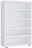 Mid.you Schuhregal Weiß 5 Fächer 70x110x37 cm